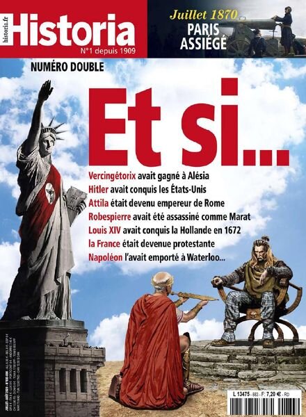 Historia – Juillet-Aout 2020 Cover