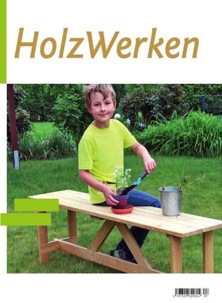 HolzWerken – Juli-August 2020 Cover