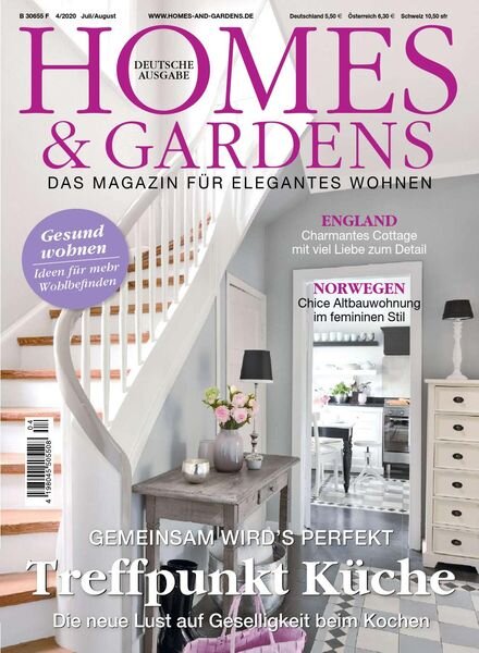 Homes & Gardens Germany – Juli-August 2020 Cover