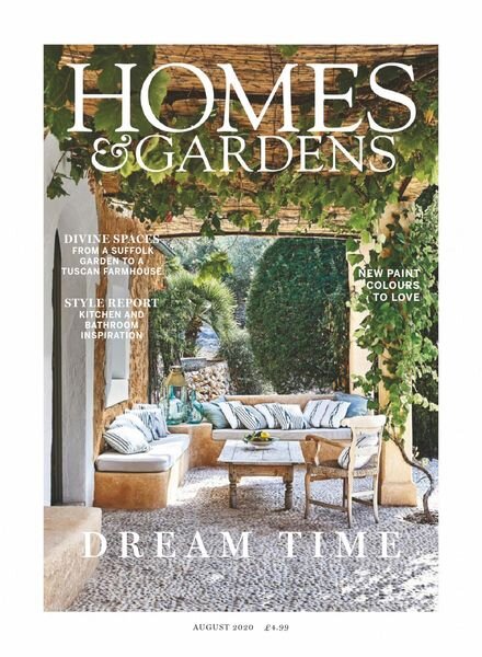 Homes & Gardens UK – August 2020 Cover