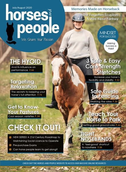 Horses and People – July 2020 Cover