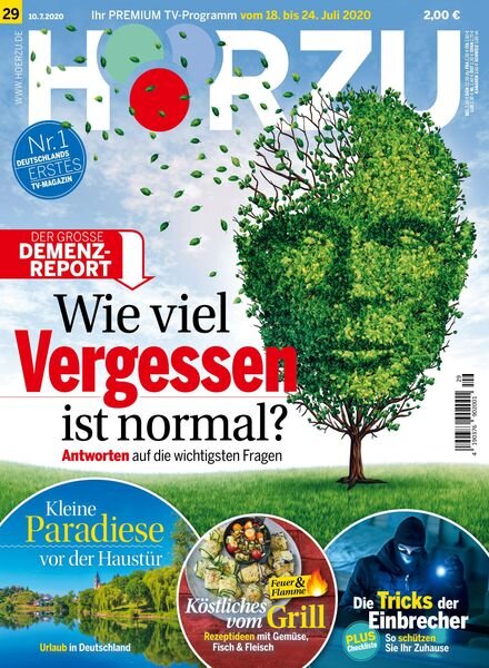 HORZU – 10 Juli 2020 Cover