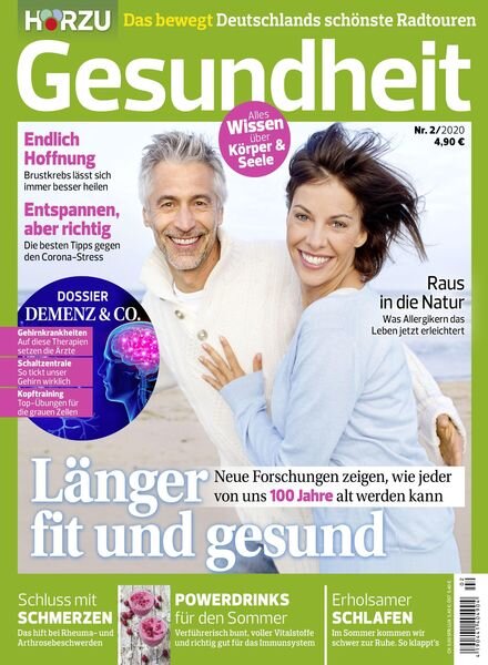 HORZU Gesundheit – 05 Juni 2020 Cover