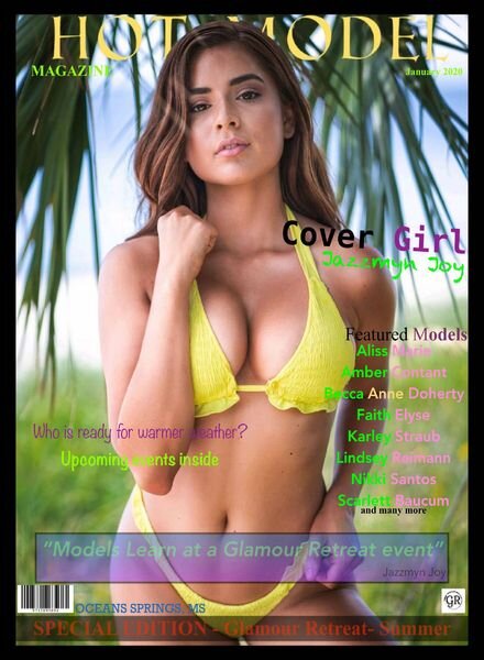 Hot Model Magazine – January 2020 Cover