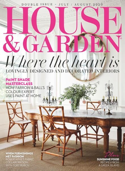 House & Garden UK – July 2020 Cover