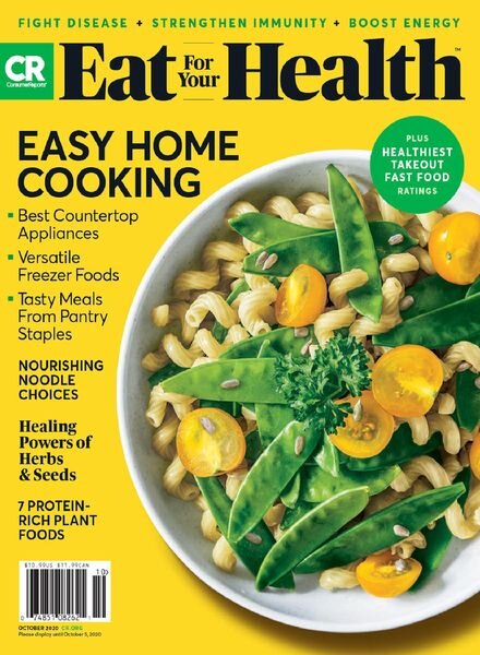 How to Eat – Healthy and Love it, Too! – October 2020 Cover