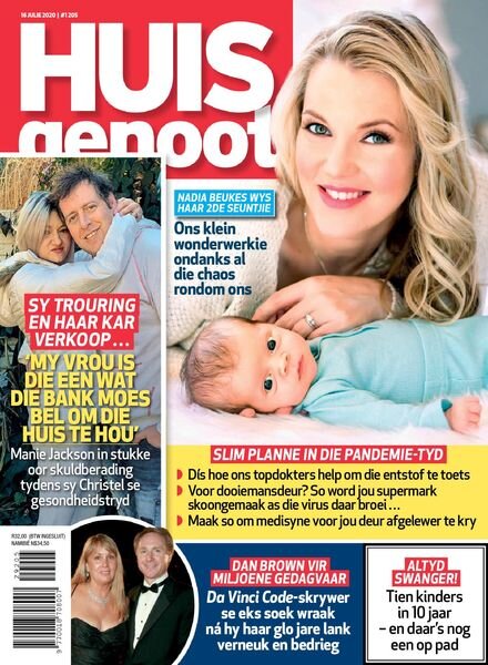 Huisgenoot – 16 Julie 2020 Cover