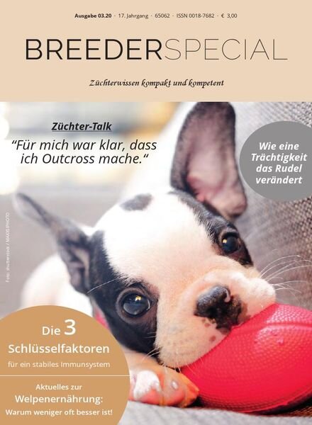 HundeWelt Breeder Special – Nr.3 2020 Cover