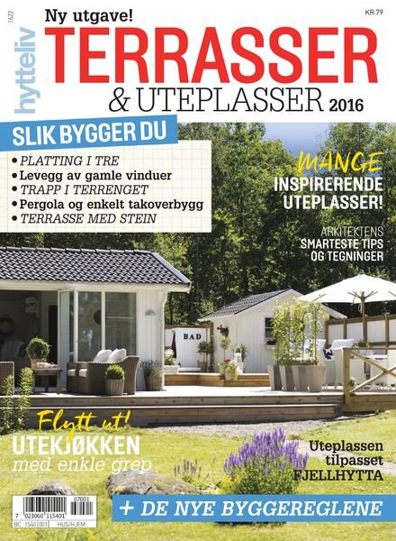 Hytteliv – april 2016 Cover
