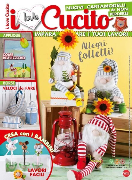I Love Cucito – giugno 2020 Cover