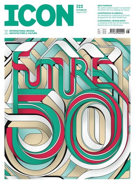 ICON – August 2013 Cover