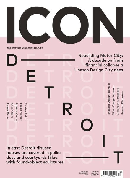 ICON – December 2018 Cover