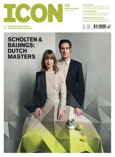 ICON – October 2012 Cover