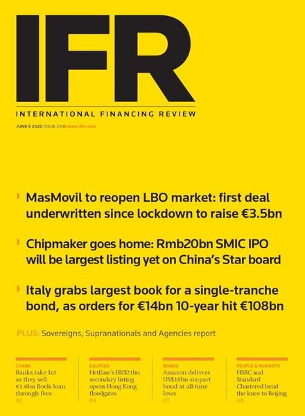 IFR Magazine – June 06, 2020 Cover