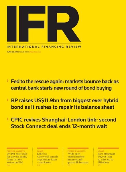 IFR Magazine – June 20, 2020 Cover