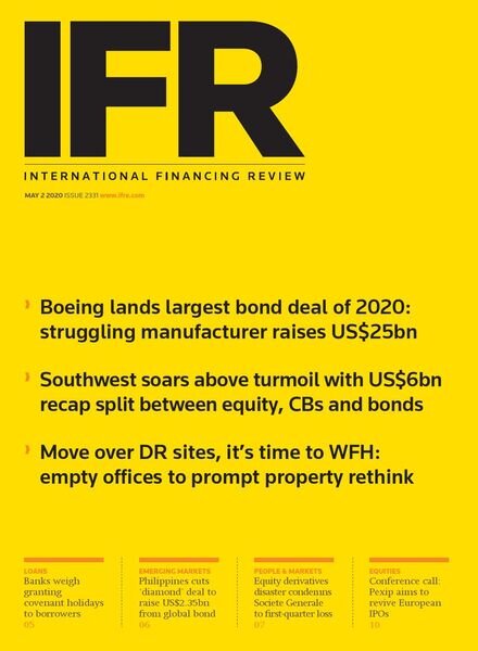 IFR Magazine – May 02, 2020 Cover