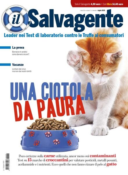 il Salvagente – Luglio 2020 Cover