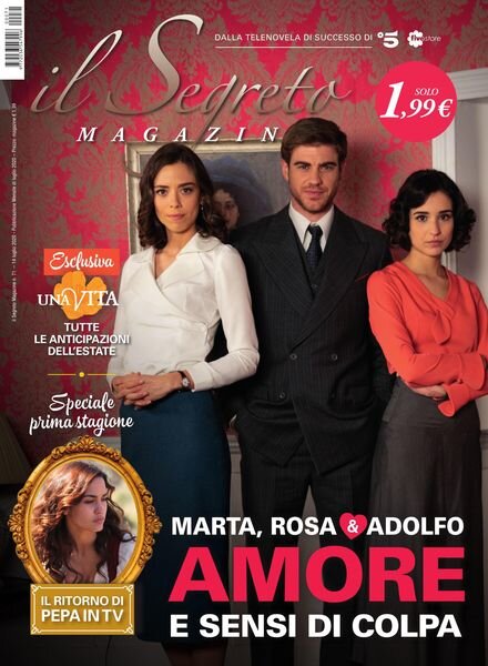 il Segreto magazine – 14 luglio 2020 Cover