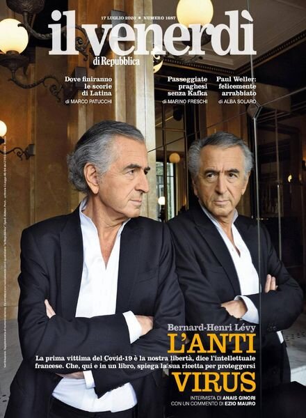 Il Venerdi di Repubblica – 17 Luglio 2020 Cover