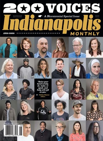Indianapolis Monthly – June 2020 Cover