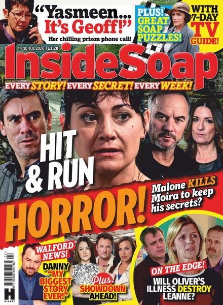Inside Soap UK – 04 July 2020 Cover