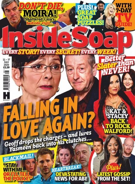 Inside Soap UK – 11 July 2020 Cover