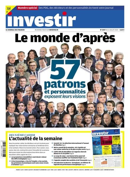 Investir – 11 Juillet 2020 Cover