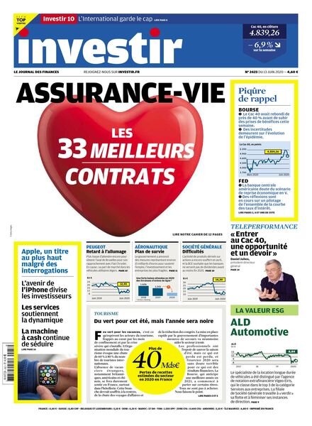 Investir – 13 Juin 2020 Cover