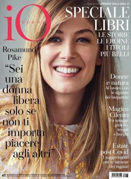 Io Donna del Corriere della Sera – 11 luglio 2020 Cover