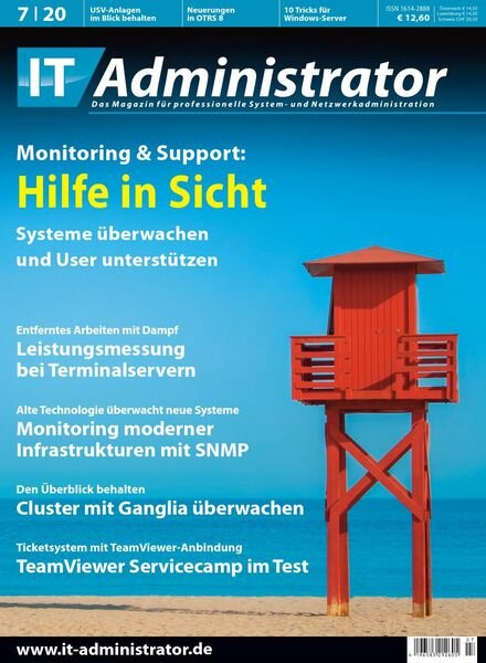 IT-Administrator – Juli 2020 Cover