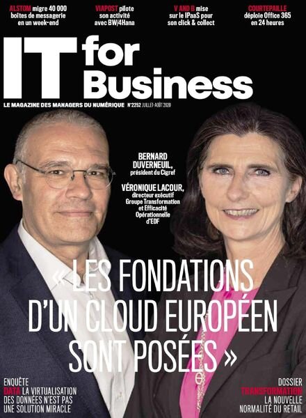 IT for Business – Juillet-Aout 2020 Cover