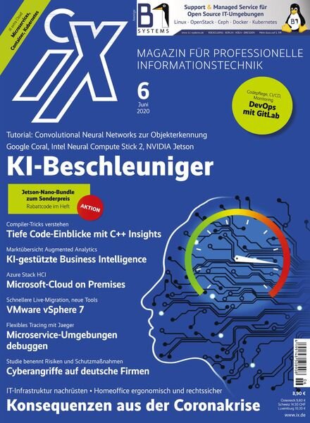 iX Magazin – Juni 2020 Cover