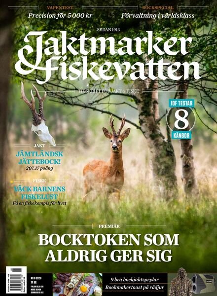 Jaktmarker & Fiskevatten – 22 juli 2020 Cover