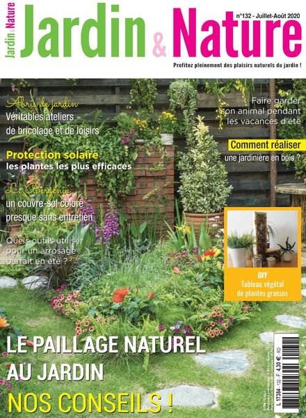 Jardin & Nature – Juillet-Aout 2020 Cover