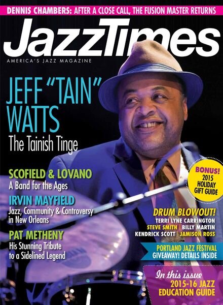 JazzTimes – November 2015 Cover