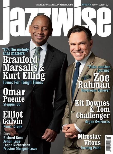 Jazzwise Magazine – August 2016 Cover