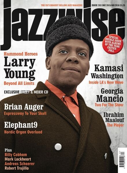 Jazzwise Magazine – December 2015-January 2016 Cover