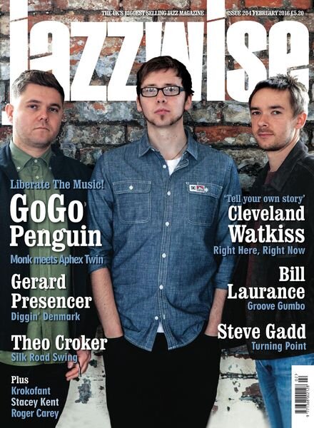 Jazzwise Magazine – February 2016 Cover