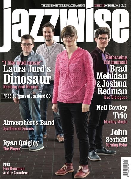Jazzwise Magazine – October 2016 Cover