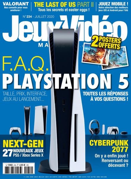 Jeux Video Magazine – Juillet 2020 Cover