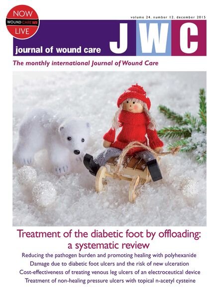 Journal of Wound Care – December 2015 Cover