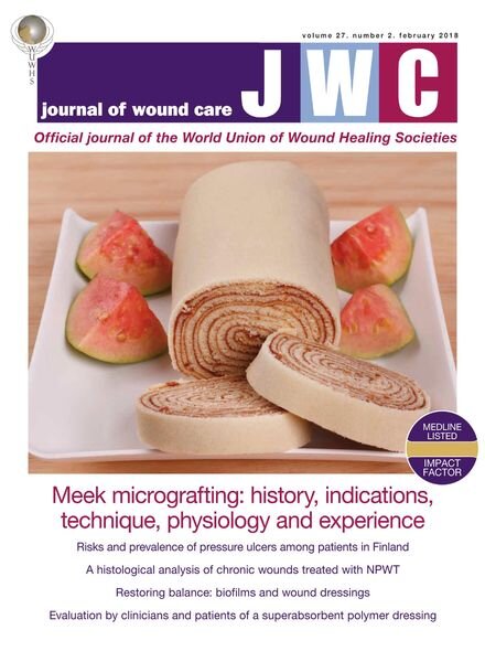 Journal of Wound Care – February 2018 Cover