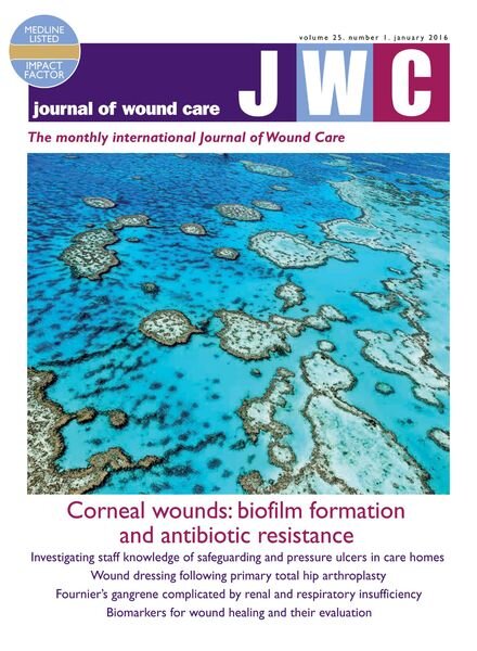 Journal of Wound Care – January 2016 Cover