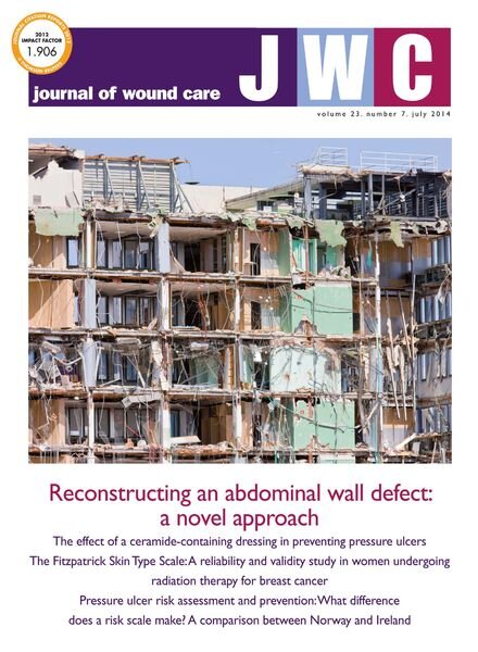 Journal of Wound Care – July 2014 Cover