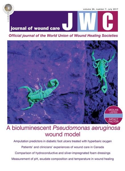 Journal of Wound Care – July 2017 Cover