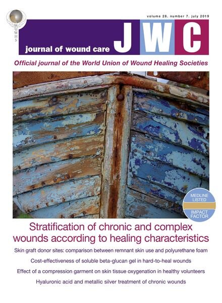 Journal of Wound Care – July 2019 Cover
