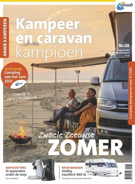 Kampeer & Caravan Kampioen – augustus 2020 Cover