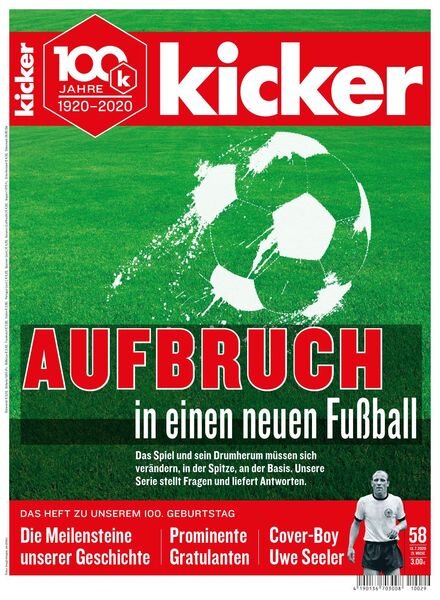 Kicker – 13 Juli 2020 Cover