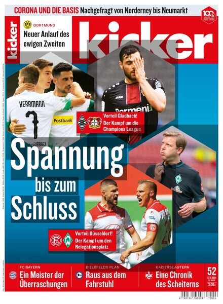 Kicker – 22 Juni 2020 Cover