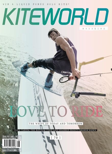 Kite World – August – September 2014 Cover